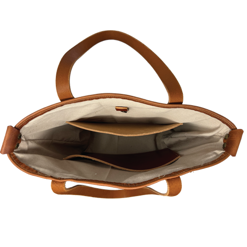 The Archetype Tote | Horween English Tan