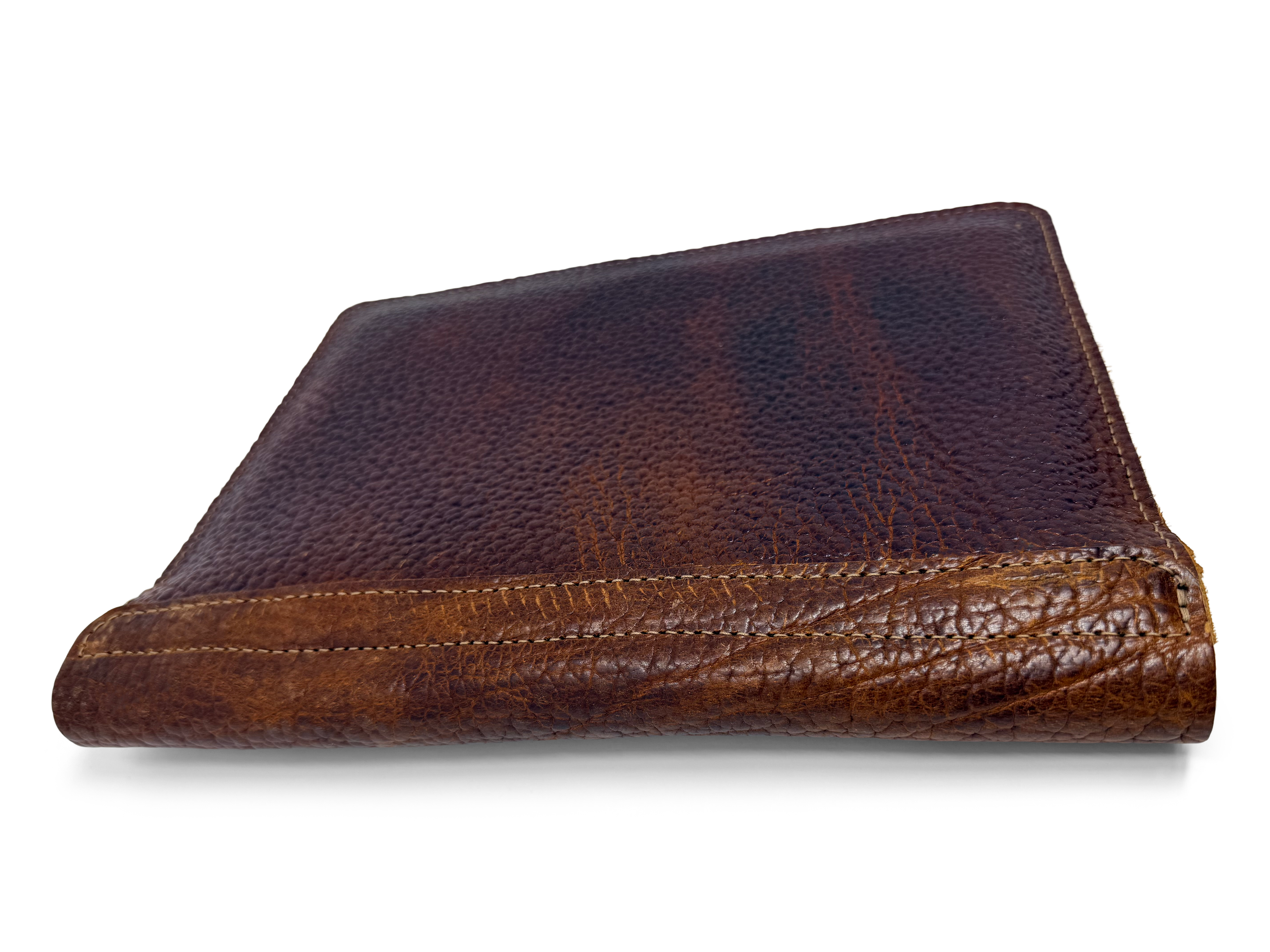 The Scout Bison Portfolio | Brown Shrunken Bison