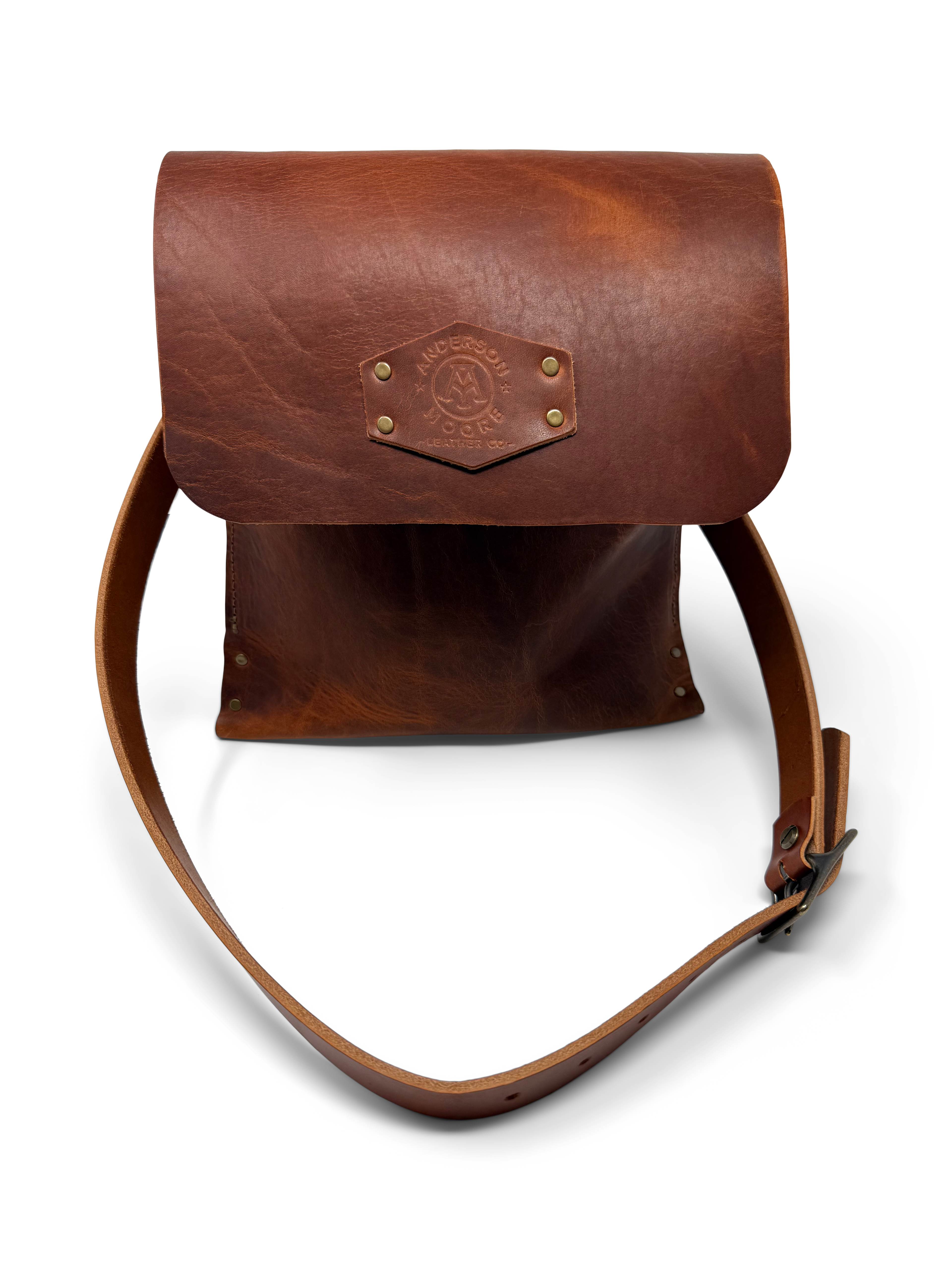 The Satchel | Horween English Tan Leather Bag