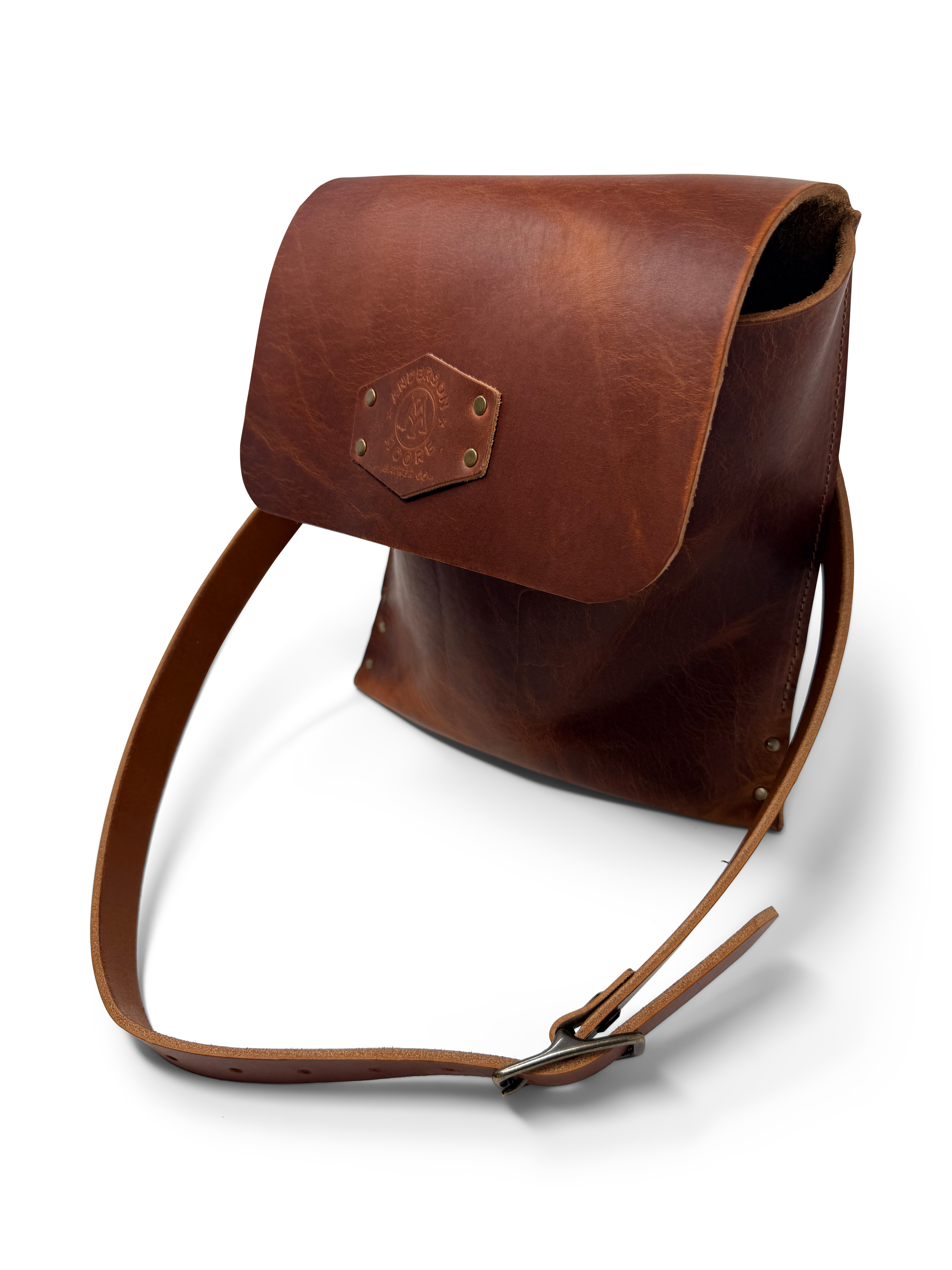 The Satchel | Horween English Tan Leather Bag