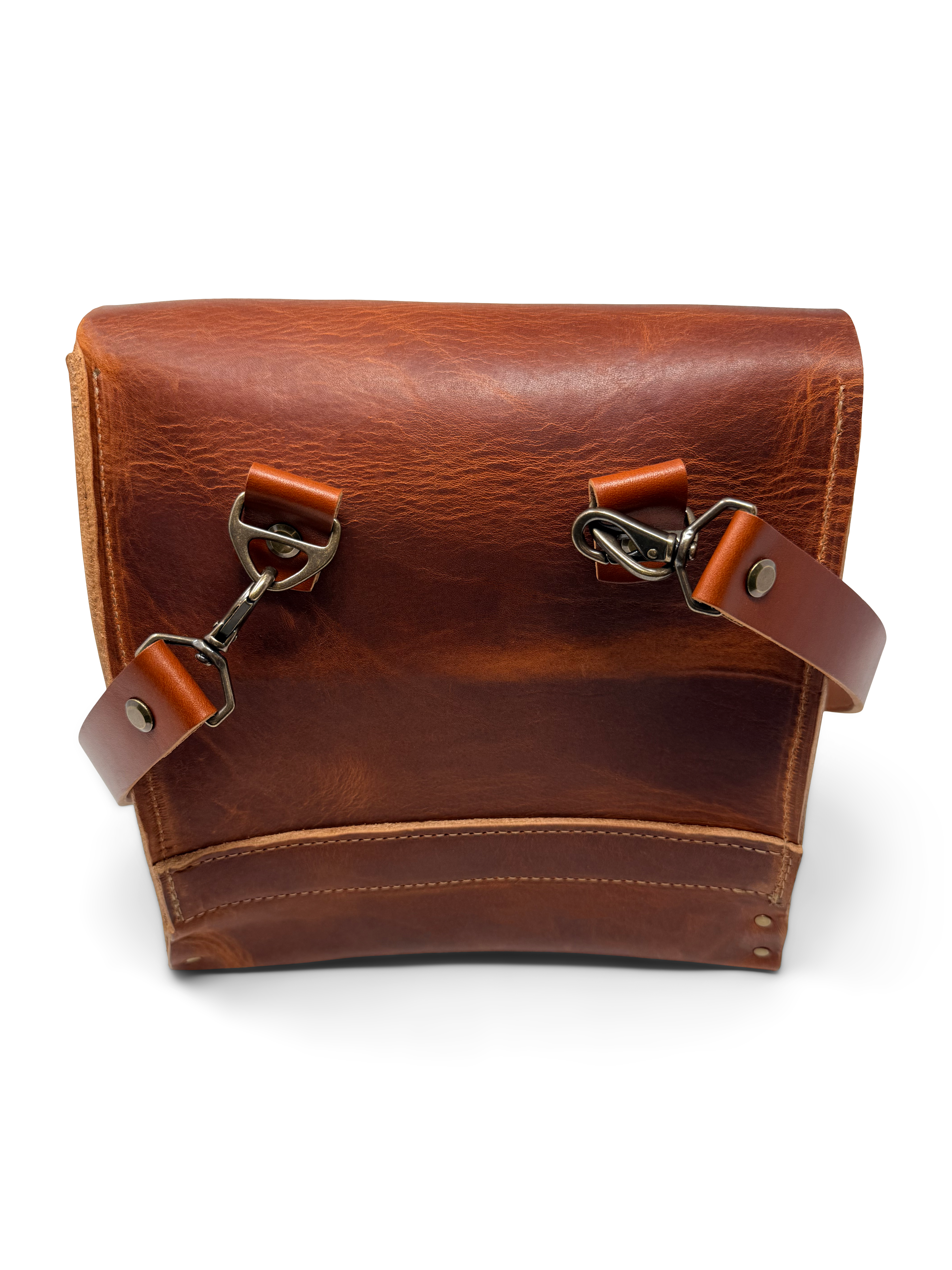 The Satchel | Horween English Tan Leather Bag
