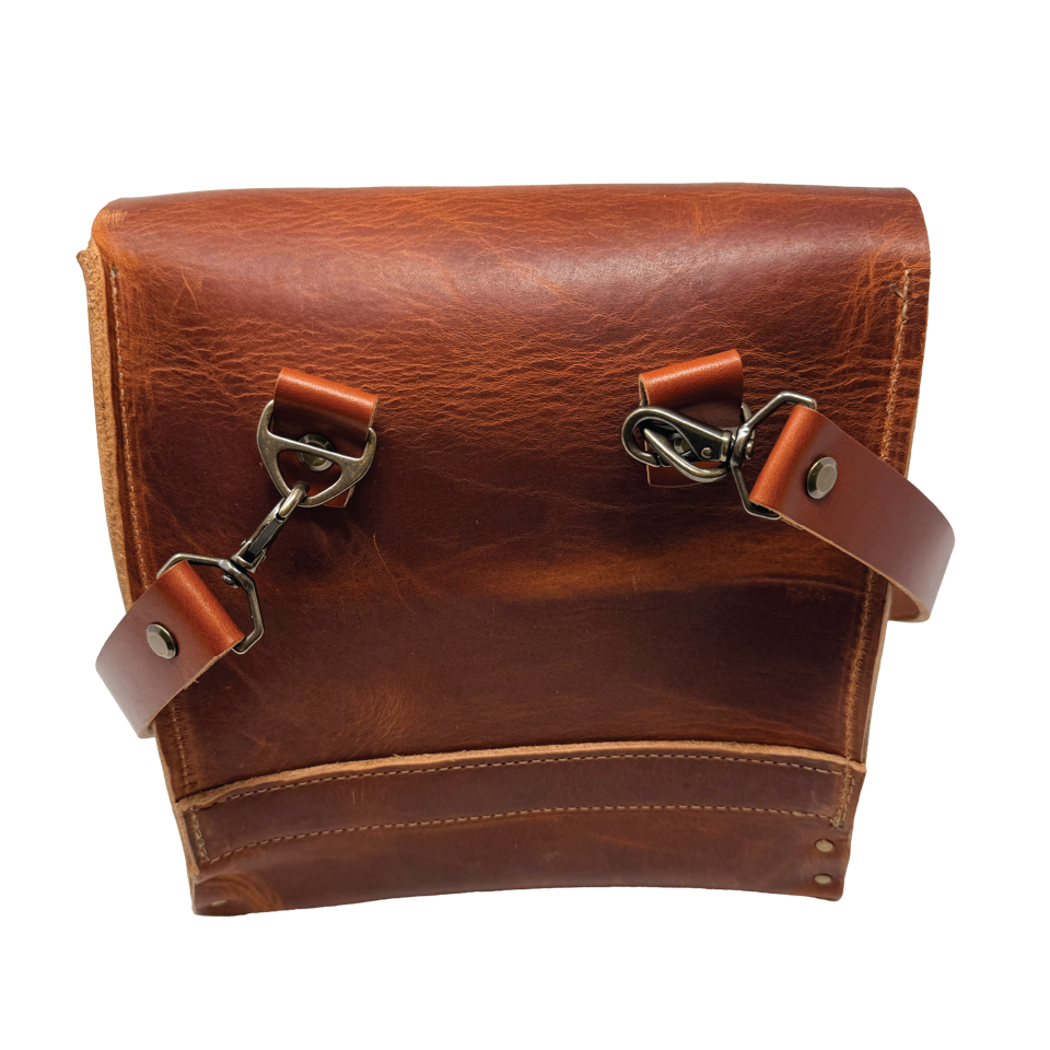 The Satchel | Horween English Tan Leather Bag