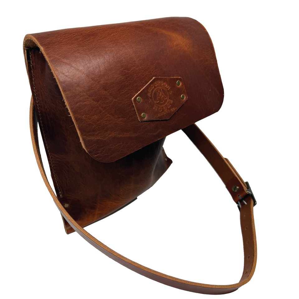 The Satchel | Horween English Tan Leather Bag