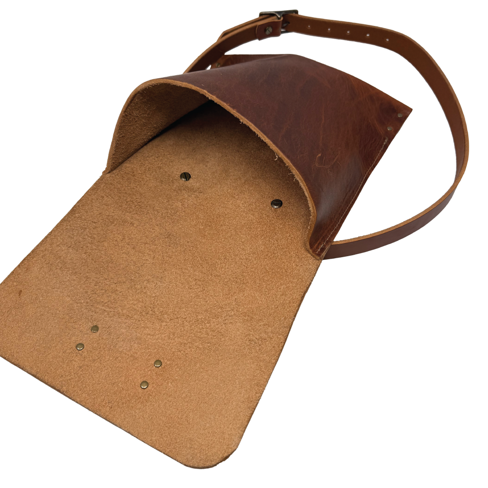 The Satchel | Horween English Tan Leather Bag