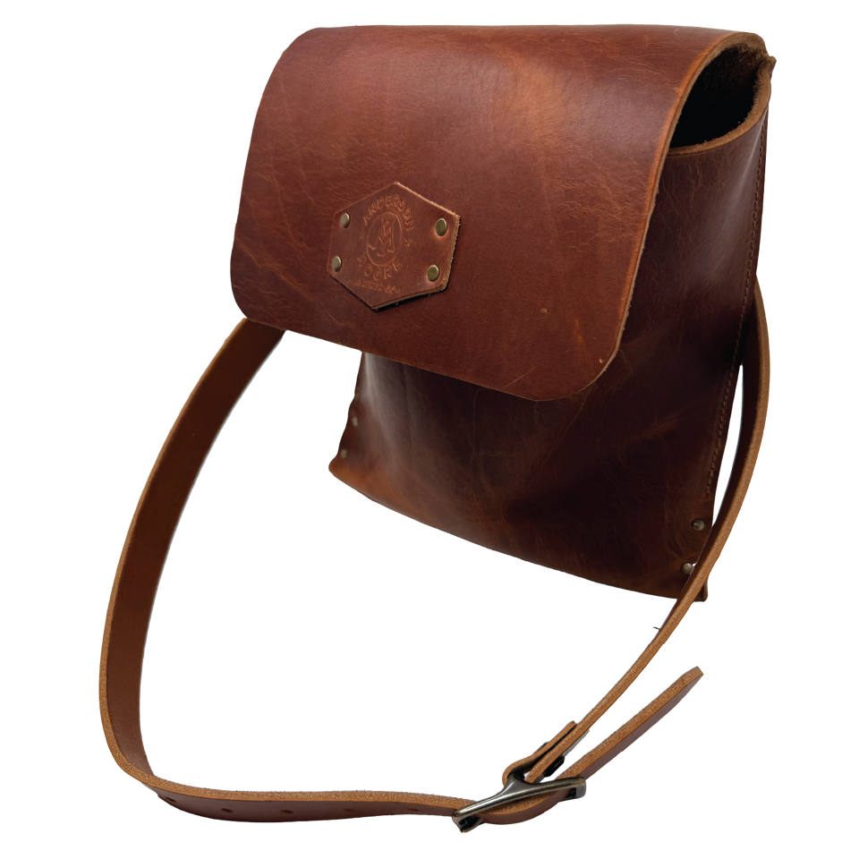 The Satchel | Horween English Tan Leather Bag